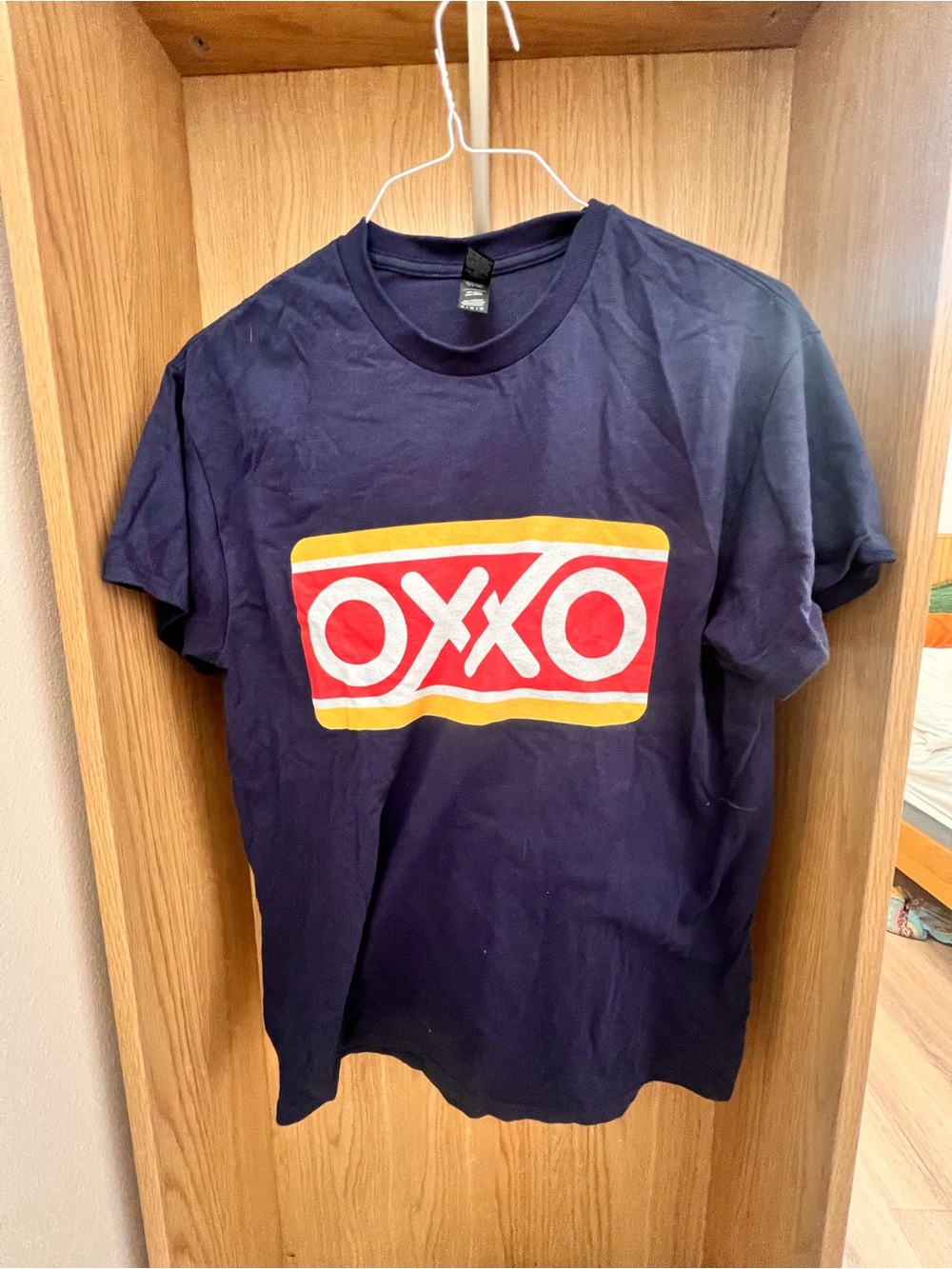 OXXO Logo Navy Graphic Tee